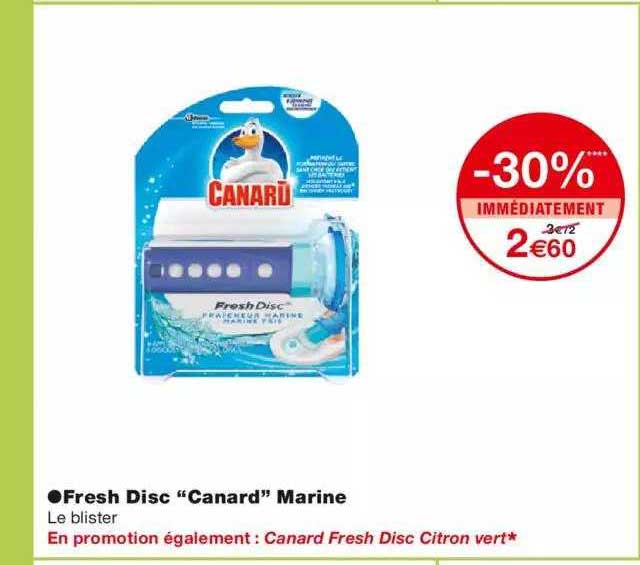 fresh disc "canard" marine