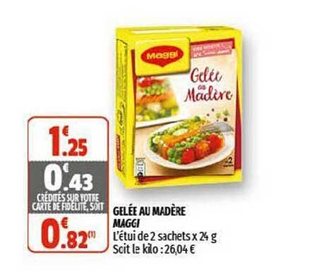 Gelée Au Madère Maggi