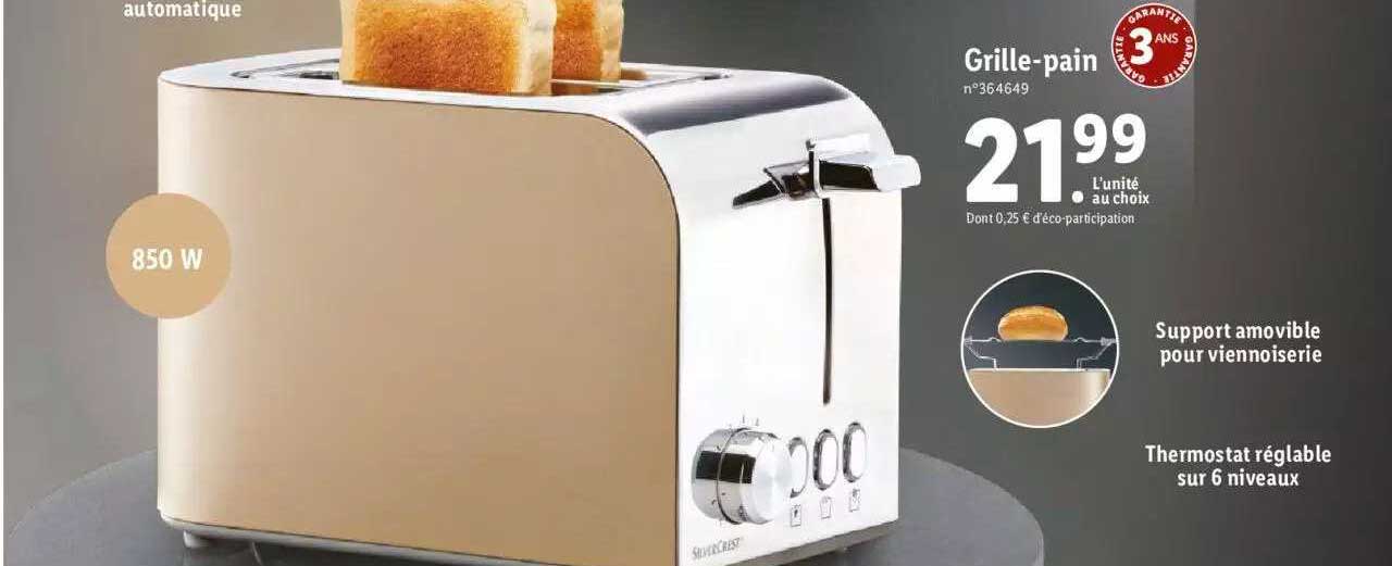 grille-pain silver crest