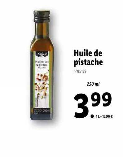 Huile De Pistache Deluxe