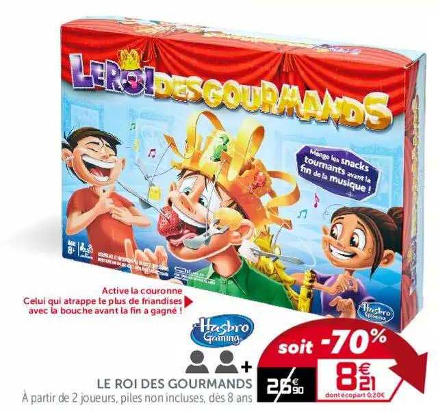le roi des gourmands hasbro gaming