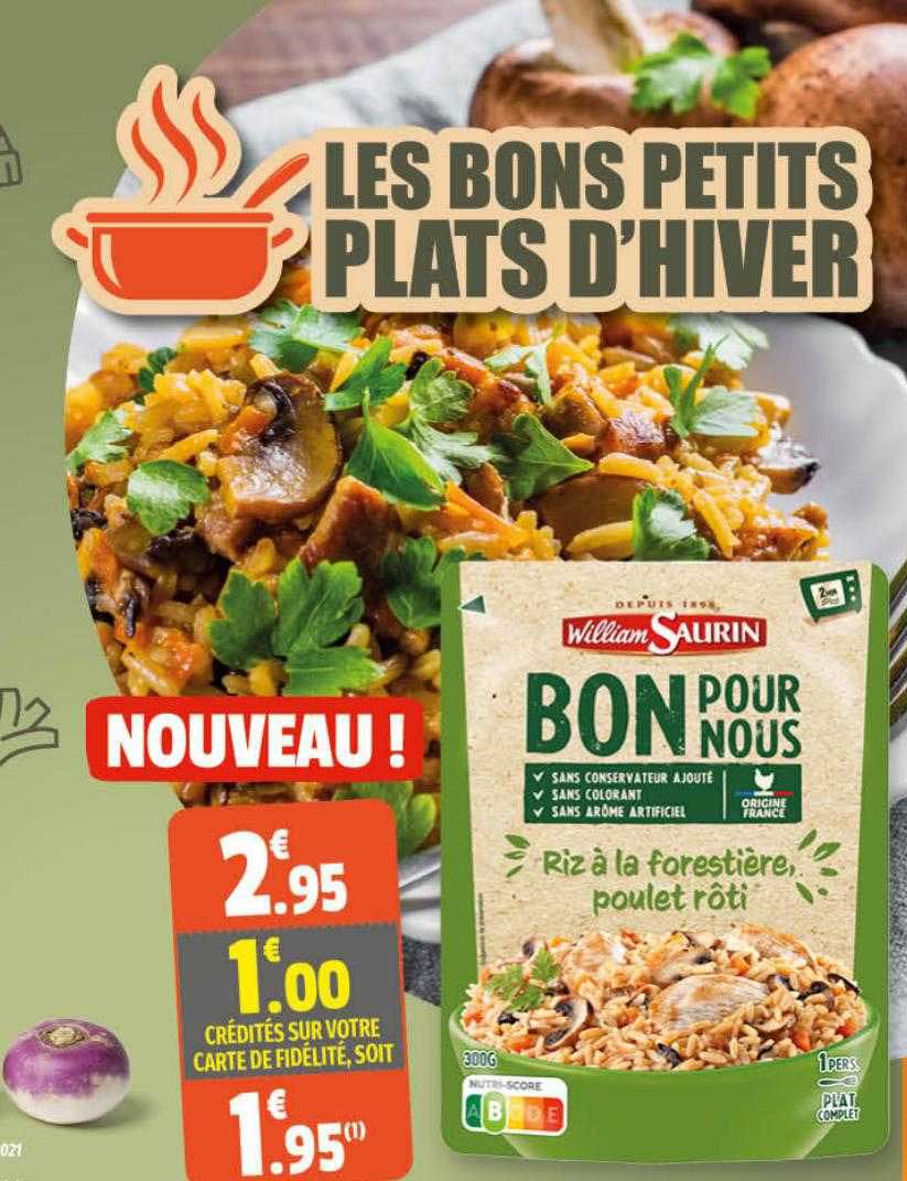 les bons petits plats d'hiver william saurin