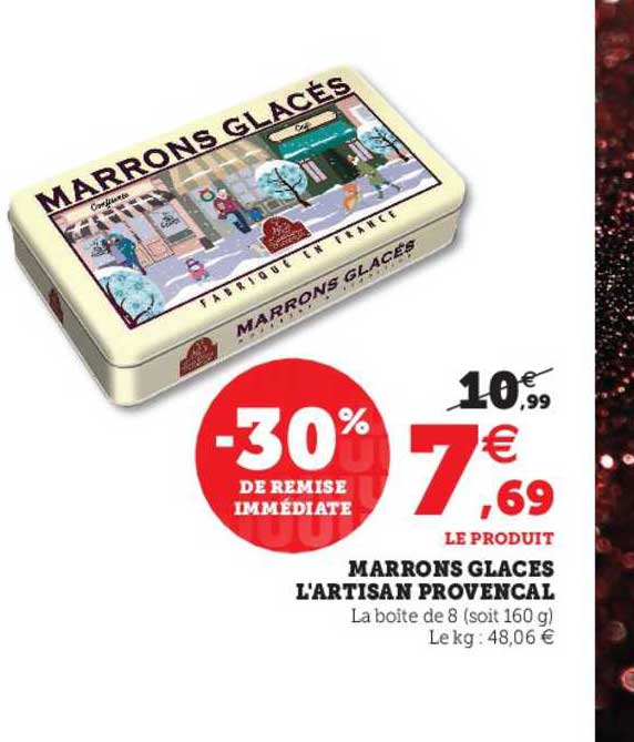 Marrons Glacés L'artisan Provencal