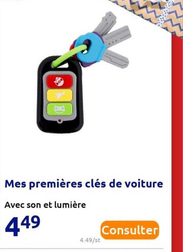 mes premières clés de voiture