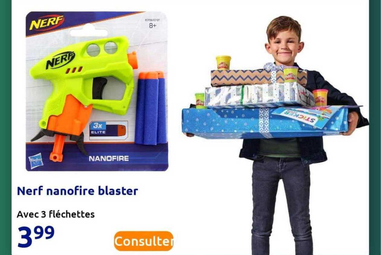 nerf nanofire blaster