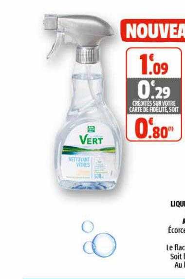 nettoyant vitres l'arbre vert