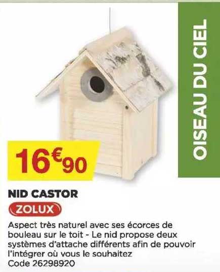 nid castor zolux