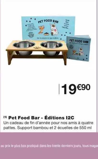 pet food bar - éditions i2c