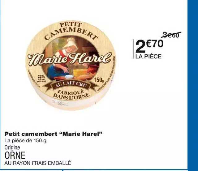 petit camembert "marie harel"