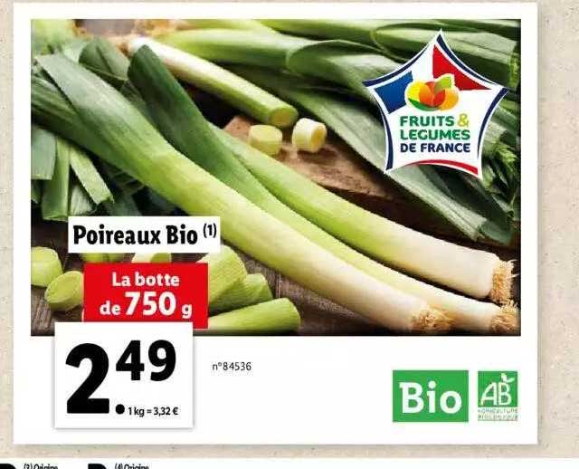 Poireaux Bio
