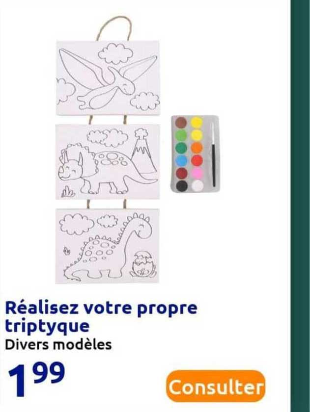 réalisez votre propre triptyque