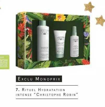 rituel hydratation intense "christophe robin"