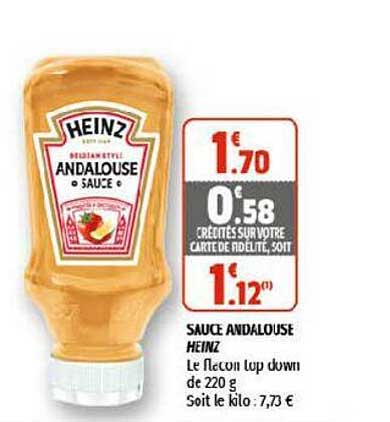 sauce andalouse heinz