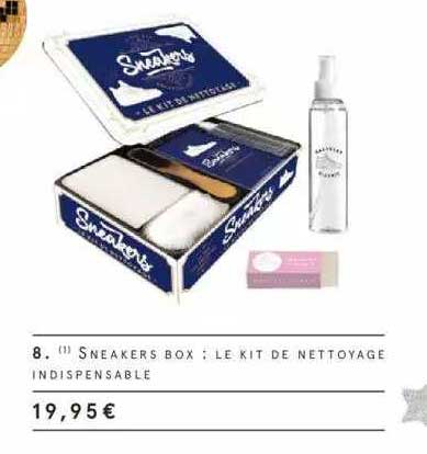 sneakers box : le kit de nettoyage indispensable