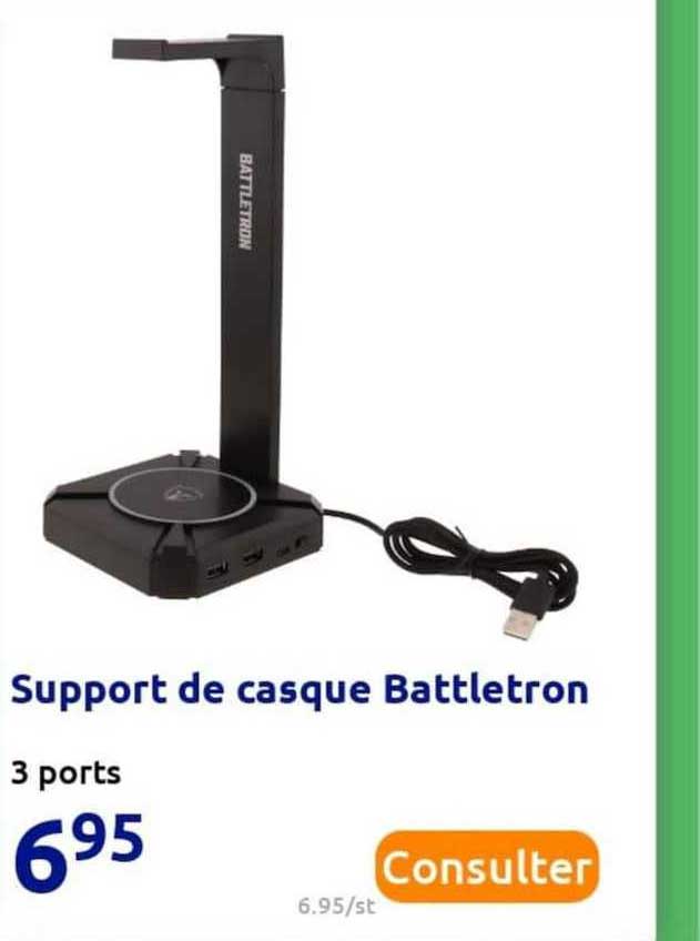 Support De Casque Battletron