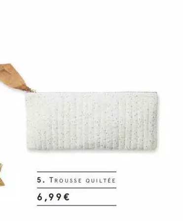 Trousse Quiltée
