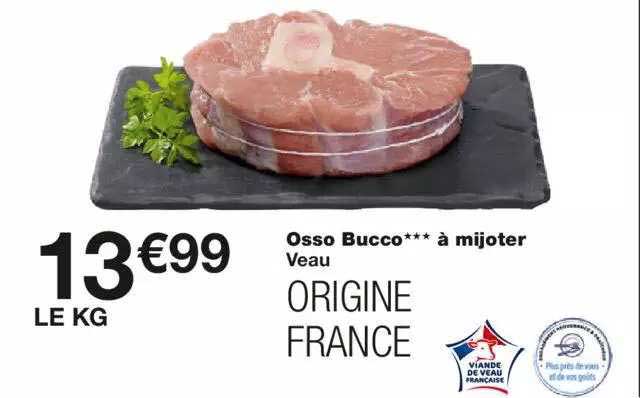 veau : osso bucco à mijoter