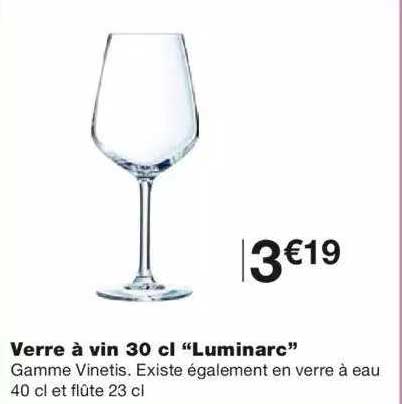 Verre à Vin 30 Cl "mininarc"