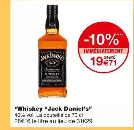 whiskey "jack daniel's"