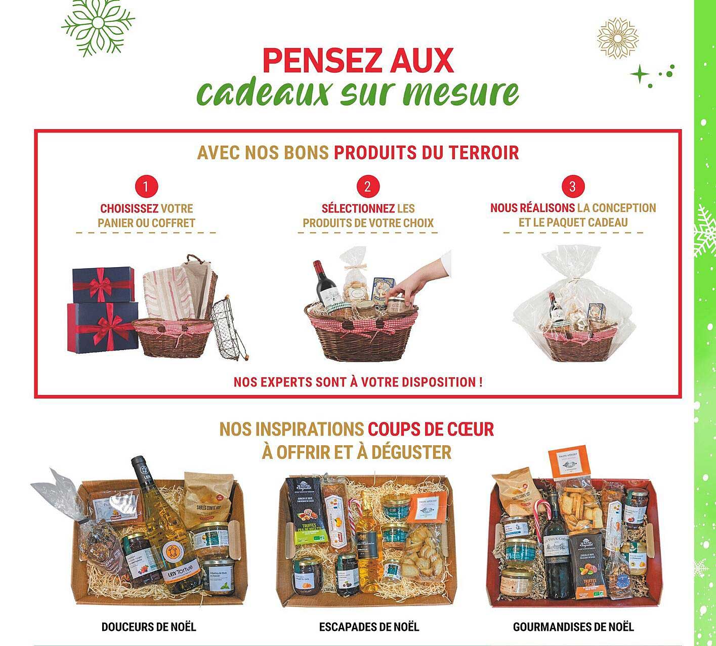 cadeaux sur mesure