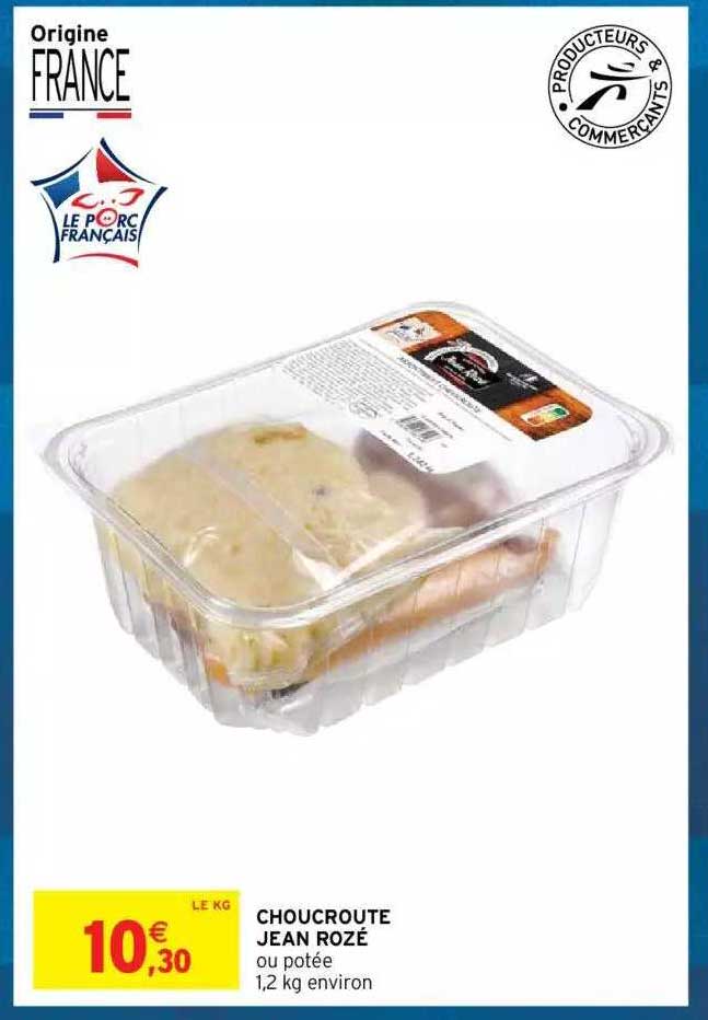 choucroute jean rozé