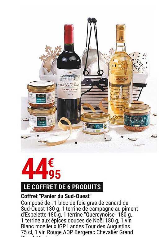 coffret "panier du sud-ouest"