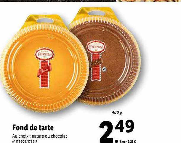 Fond De Tarte Firenze