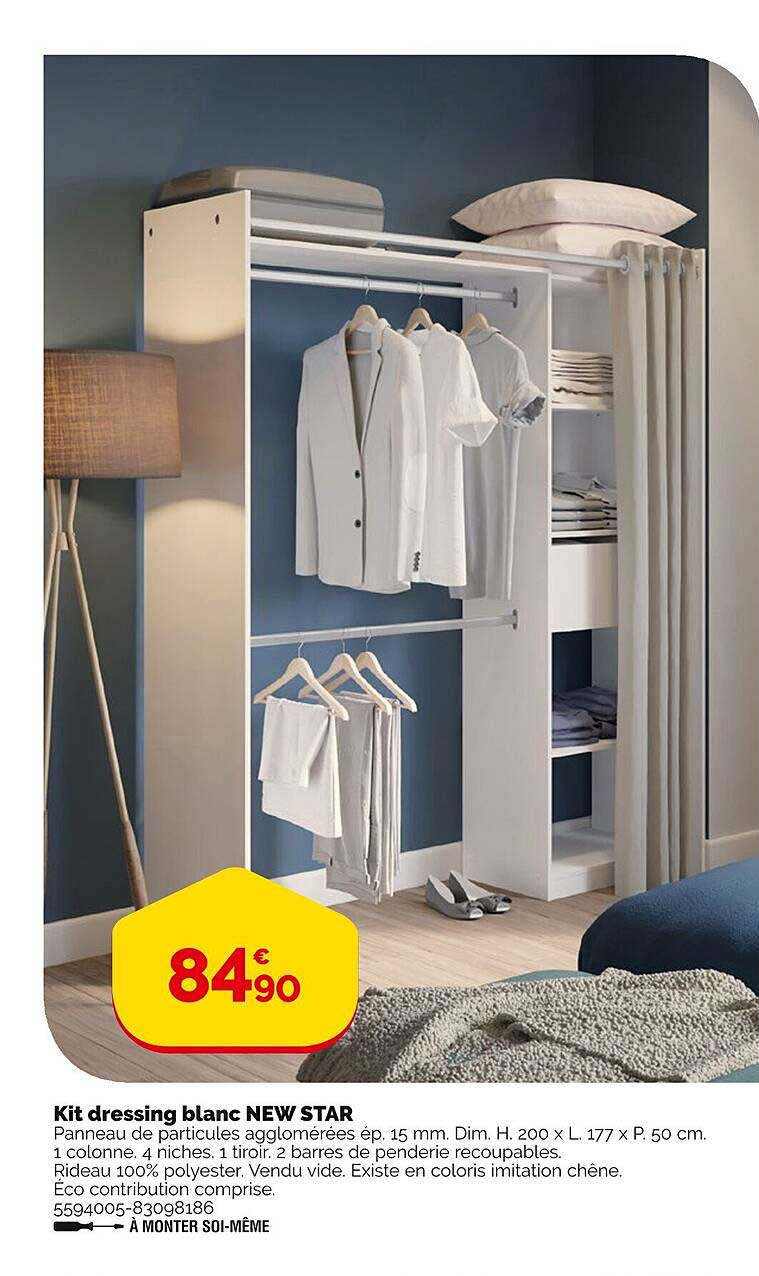kit dressing blanc new star