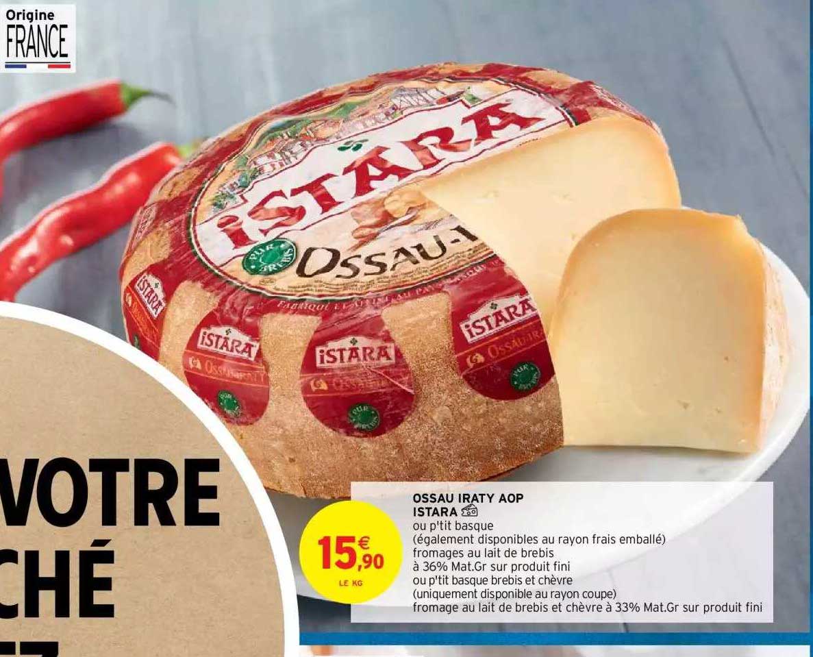 ossau iraty aop istara