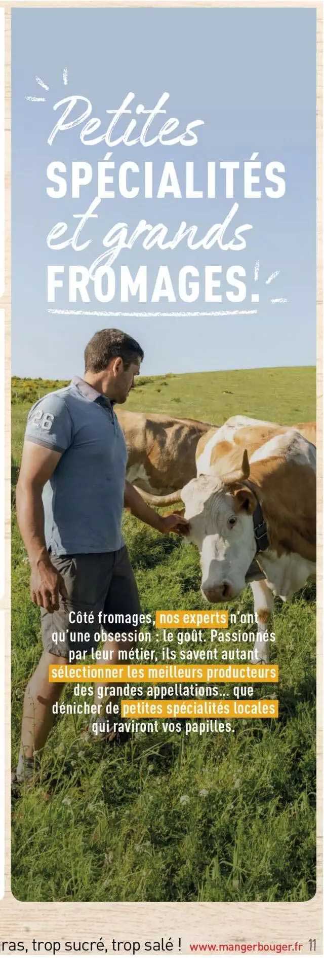 petites spécialités et grands fromages