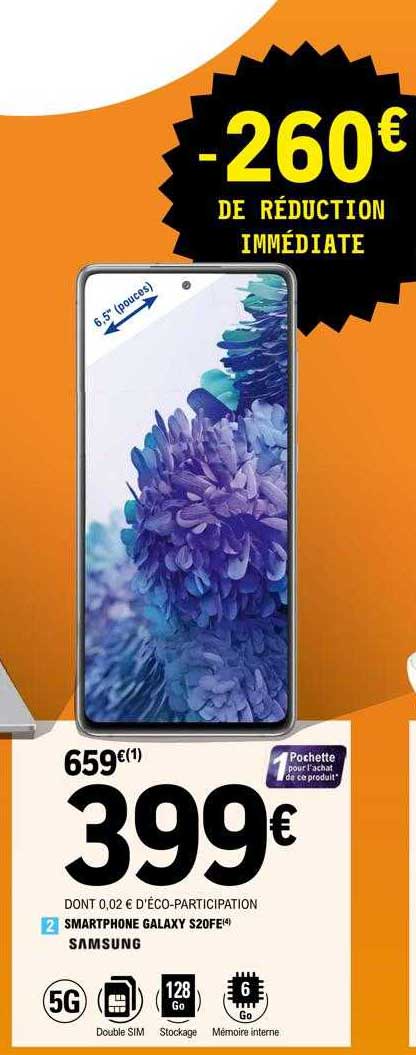 smartphone samsung galaxy s20fe