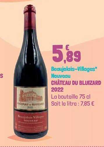 beaujolais-villages nouveau château du bluizard 2022