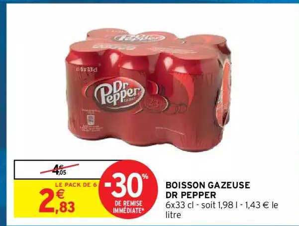 boisson gazeuse dr pepper
