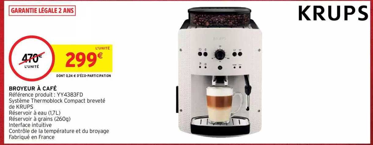 Broyeur à Café Krups