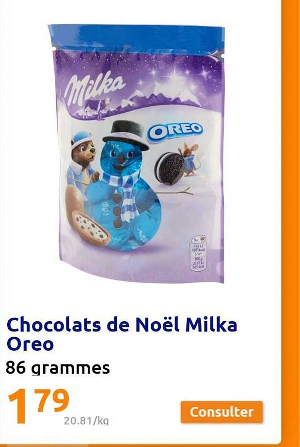 Chocolats De Noël Milka Oreo