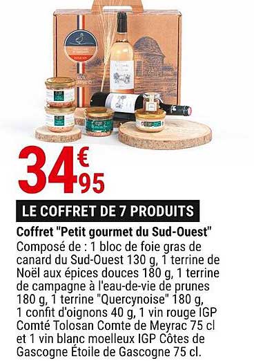 coffret "petit gourmet du sud-ouest"