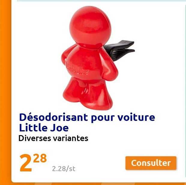 désodorisant pour voiture little joe