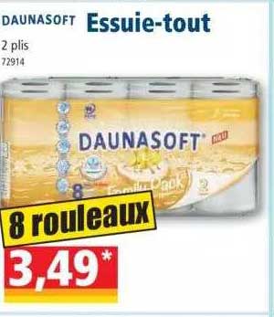 essuie-tout daunasoft