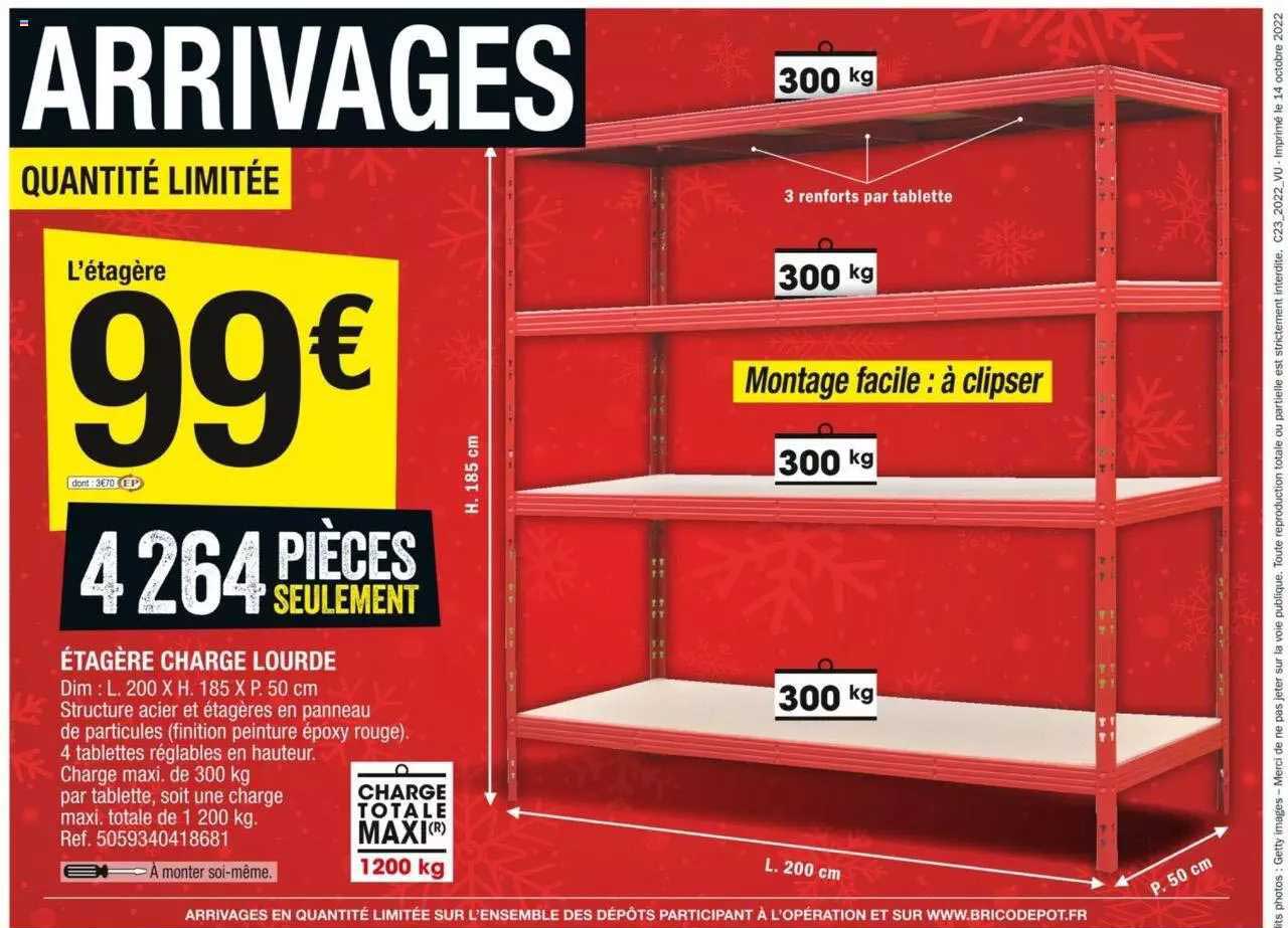 étagère charge lourde