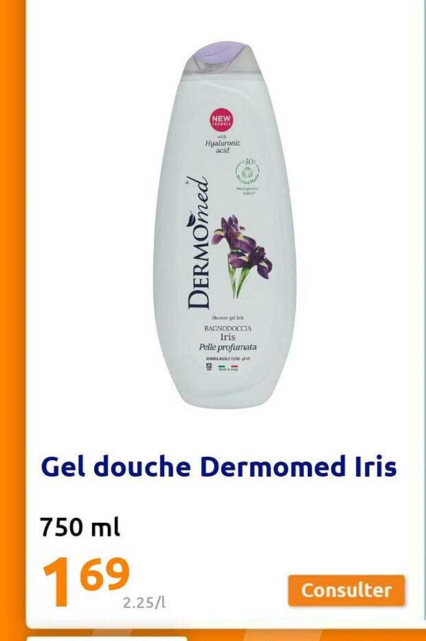 Gel Douche Dermomed Iris