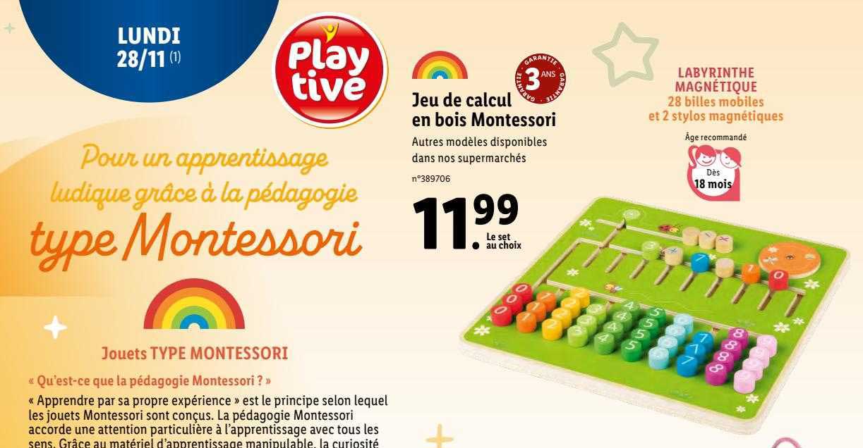 jeu de calcul en bois montessori play tive