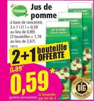 jus de pomme trimma