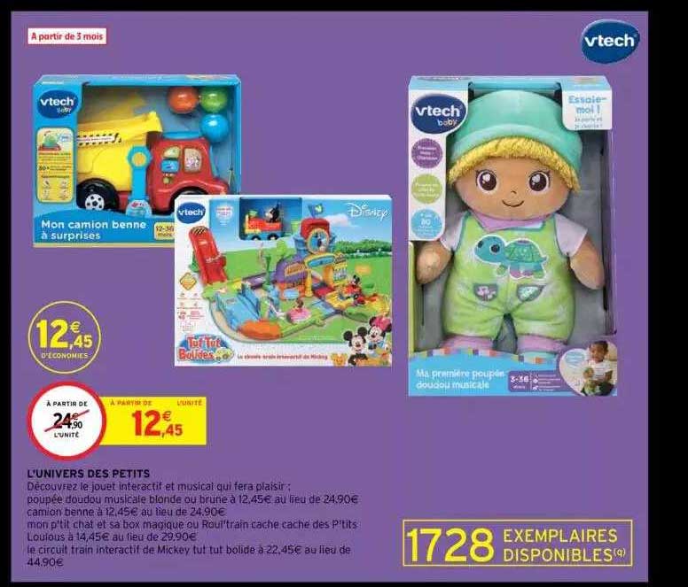 l'univers des petits vtech