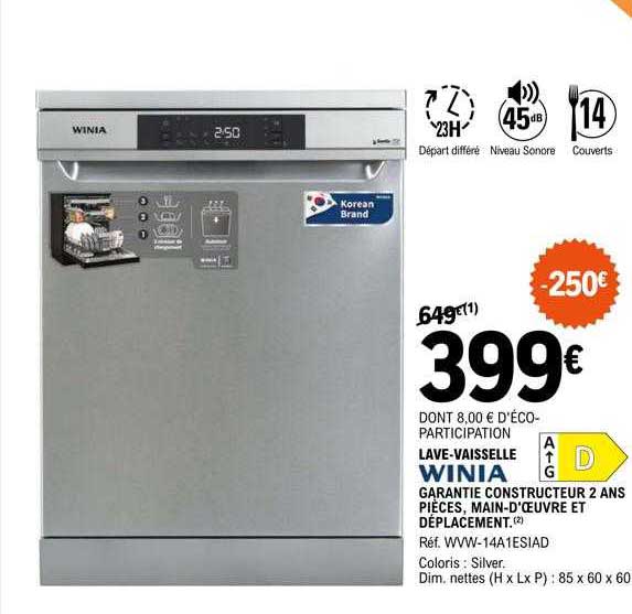 lave-vaisselle winia