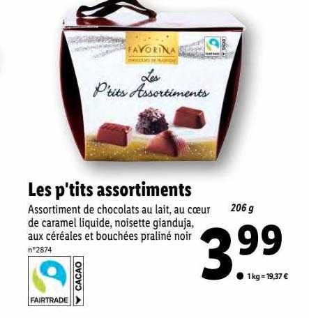 les p'tits assortiments favorina