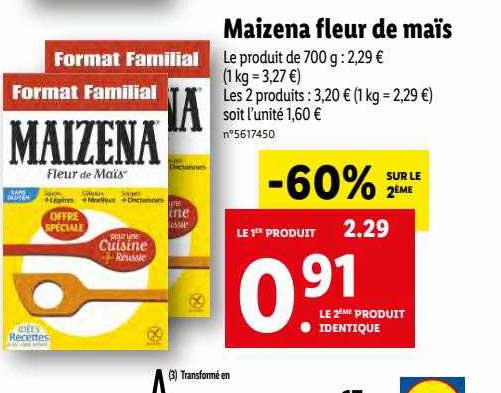 Maizena Fleur De Maïs