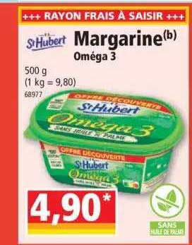 margarine oméga 3 st hubert