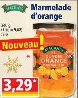 marmelade d'orange mackays