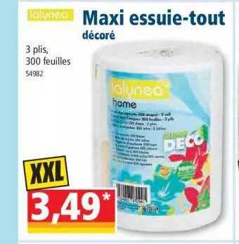 maxi essuie-tout décoré lalynea