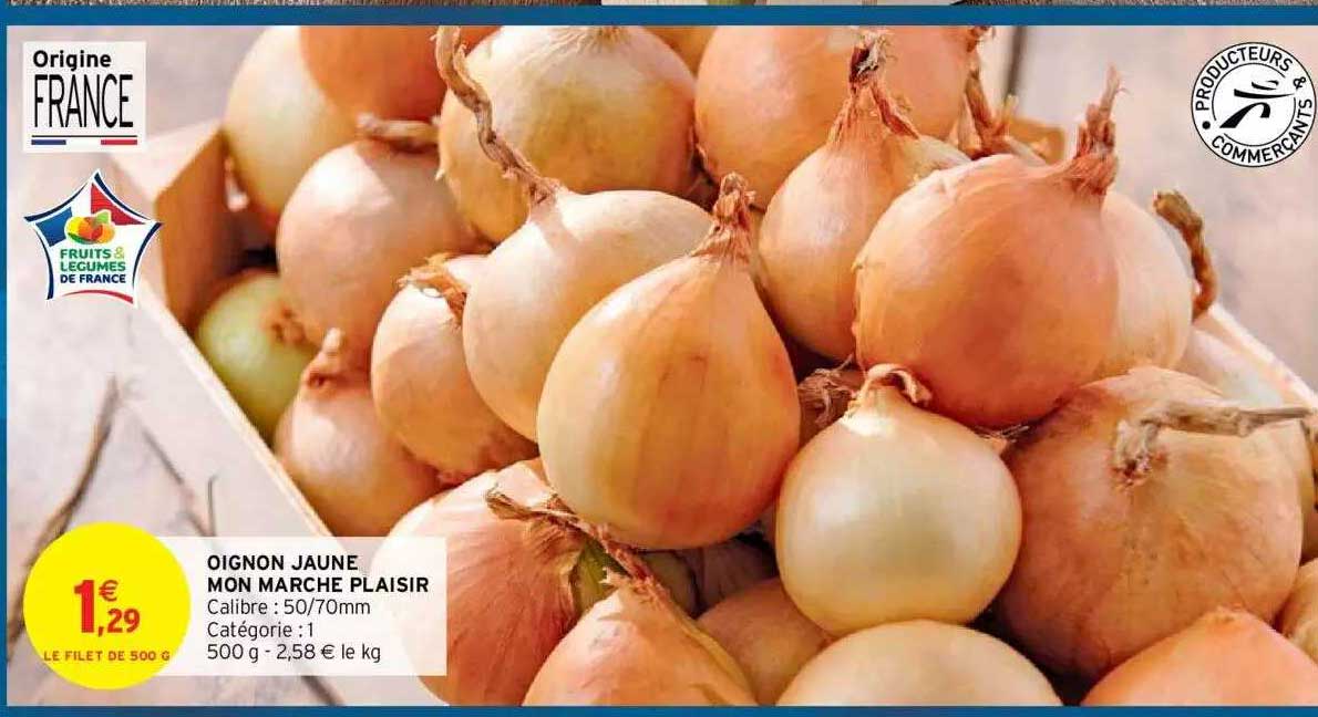 oignon jaune mon marché plaisir